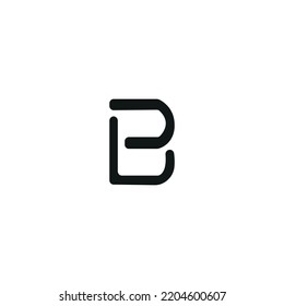 vector del logotipo de la letra B, logotipo comercial de la letra B, compañía del logotipo de la letra B