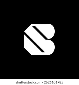 letter B logo vector, letter B business logo, letter B logo company