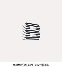 vector de logotipo de letra B. Compañía con logotipo B. plantilla de vector de logotipo de construcción de letra B