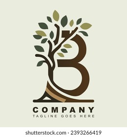 Letter B Logo vector design template
