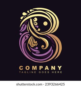 Letter B Logo vector design template
