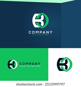 Letra B logotipo vetorial design. B Leaf eco-logo. Símbolo de ícone de logotipo criativo orgânico e minimalismo