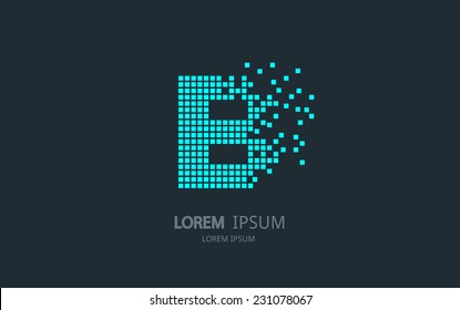 1,826 Letter B Pixel Logo Images, Stock Photos & Vectors | Shutterstock