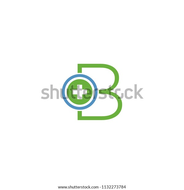 Letter B Logo Vector Medical Logotype Stock Vector (Royalty Free ...