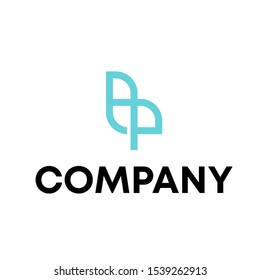 letter B logo vector sign template