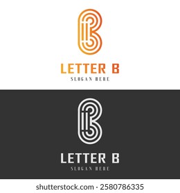 Letter B logo Vector Stock Illustrations