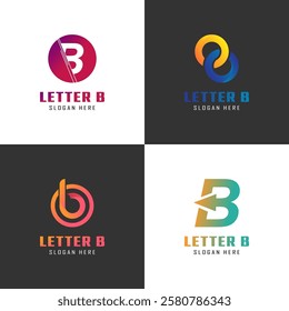 Letter B logo Vector Stock Illustrations