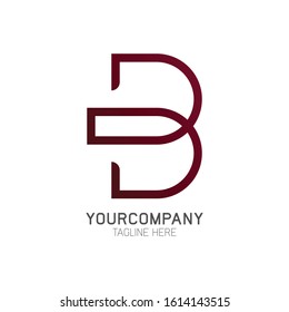 Letter B Logo Vector Template Design