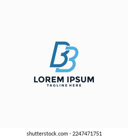 letter B logo vector template