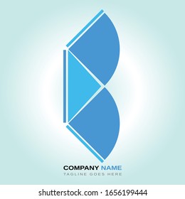Buchstabe B Logos. Vektorillustration Design reinigen B-Logos Download des Logos für B-Buchstaben