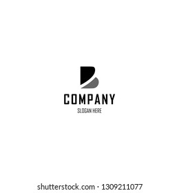 Letter B Minimalist Abstract Creative Modern Business Monogram Logo