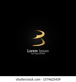 "letter B". Minimalist logo design.
Simple,digital and modern logo with smooth gradient effect.