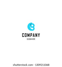 Letter B Modern Abstract Creative Business Technology Logo