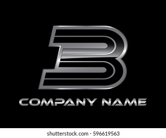 Letter B modern logo