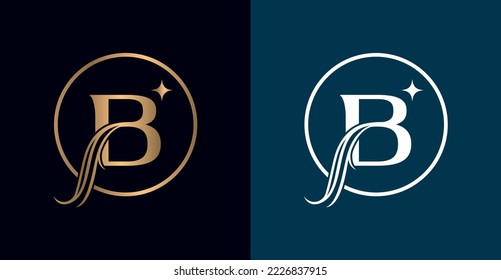 Letter B Monogram Logo design
