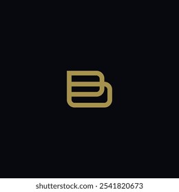 Letter B monogram logo for professional company