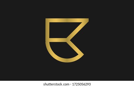 Letter B monogram and shield sign combination. Line art logo design. Symbolizes reliability, safety, power, security.