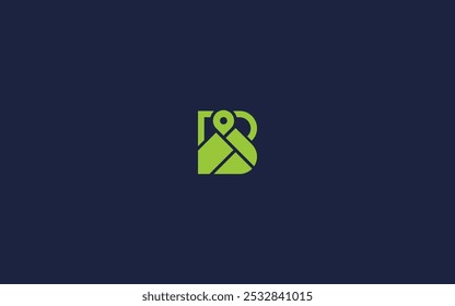 Letra B con el logotipo de la montaña Icono Diseño Vector Diseño Plantilla Inspiración