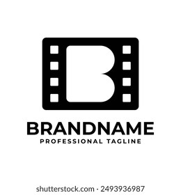 Letter B Movie Logo, Perfect for Film Production Studios