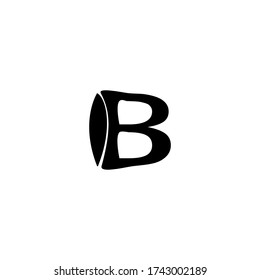 Buchstabe B Neuer Logo-Vektor