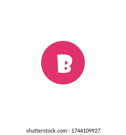Letra B Nuevo vector de logotipo
