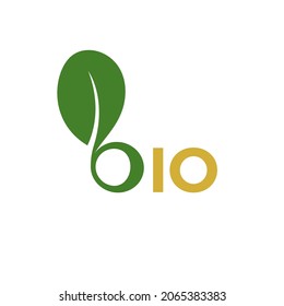 Letter B olive logo identity. Jujube fruit logo. B organic logo for vegetable oil, healthy food and brand identity