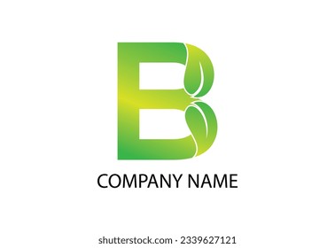 Letter B olive logo identity. Jujube fruit logo. B organic logo for vegetable oil, healthy food and brand identity