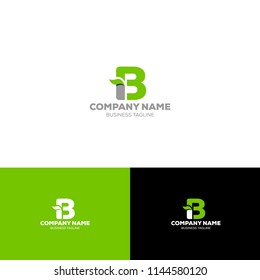 Letter B Organic Logo Template