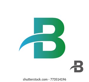 letter b personal branding vector logo design