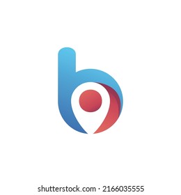 252 Letter B With Pin Location Images, Stock Photos & Vectors ...