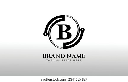 Letter B professional logo design templates