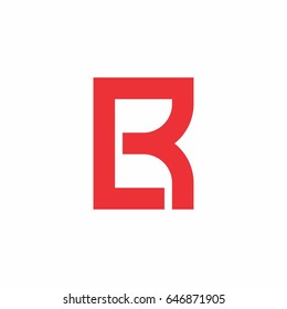letter b r logo