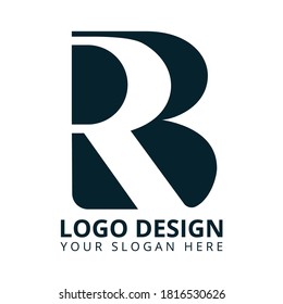 Letter B R Professional Logo Design. R B Letter Logo
