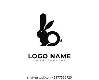 Letter B Rabbit Logo for ou business