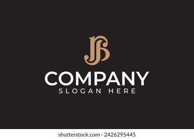 letter B or RB feminine modern logo design for fashion, jewelery, ornate company business