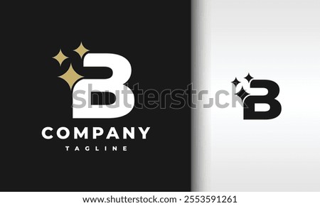 The Letter B Shine Logo