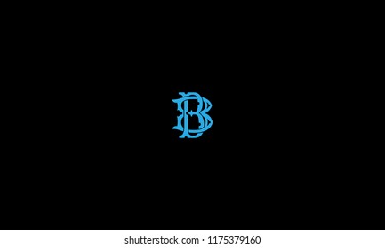 LETTER B AND B SIGNATURE LOGO OR LOGO DESIGN FOR ILLUSTRATION USE