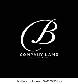 Letter B simple Logo vector Template. Luxury letter B design
