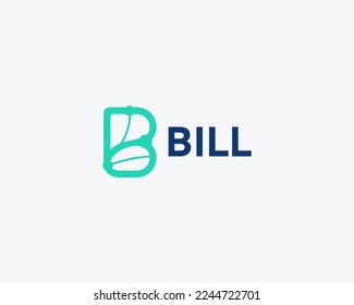 Letter B Simple Monogram Logo