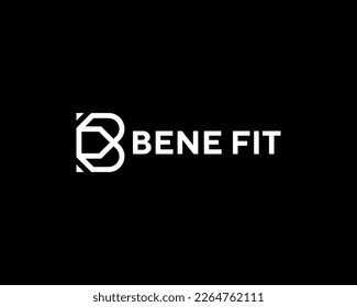 Letter B Simple Monogram Logo