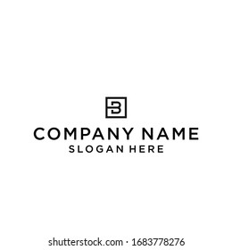 Design-Vektorillustration des HB-Logos