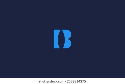 Letra b com ícone de logotipo de prancha de surfe design vetor design modelo inspiração