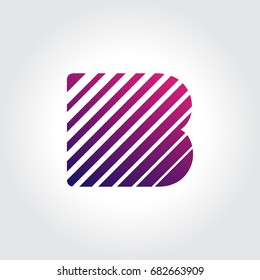 Letter B Symbol Design