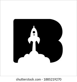 letter B symbol vector design