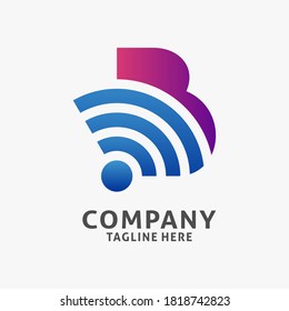 Inspiración en el diseño del logotipo técnico de la letra B