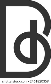 Letter B Technology logo design for your brand