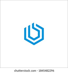 Letter B technology smart and modern a slick logo for a web and mobile app growth platform.