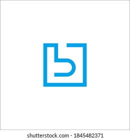 Letter B technology smart and modern a slick logo for a web and mobile app growth platform.