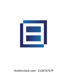 Letter B technology smart and modern a slick logo for a web and mobile app growth platform.
