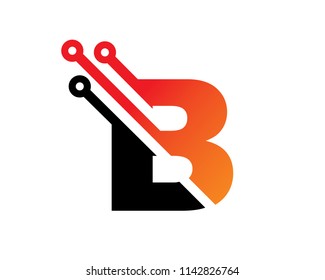Letter B Template Design Vector, Emblem, Concept Design, Creative Symbol, Icon